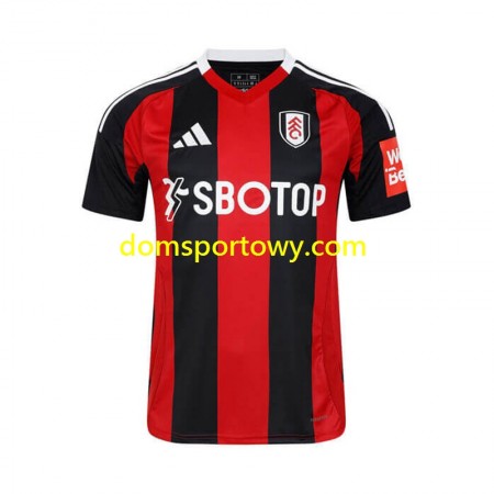 Koszulka Fulham Wyjazdowe Koszulki Piłkarskie 2024-2025 Krótki Rękaw
